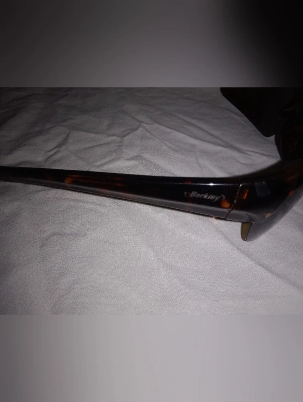 Berkley Sunglasses Brown Reflective Lens With Tortoise Shell Frame